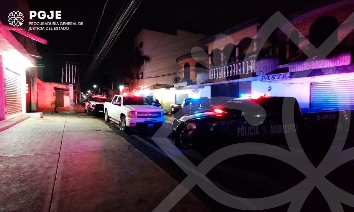 PGJE inicia investigación por homicidio en el municipio de Tenancingo